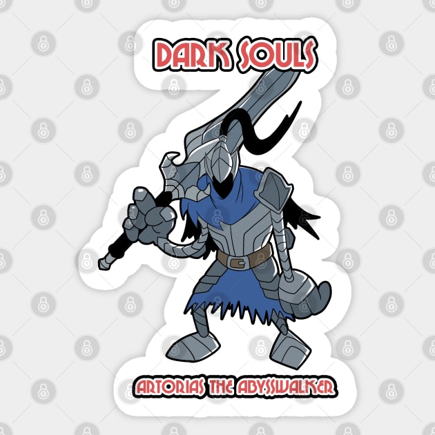 ARTORIAS IN CUPHEAD STYLE! Sticker by Mustakro